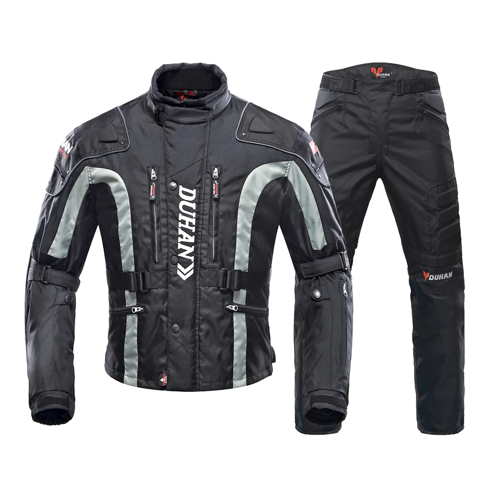 

Men's Warm Motorcycle Clip Off Road Racing Coat Pants Windproof Rainproof Reflective Riding Equipment New Style
