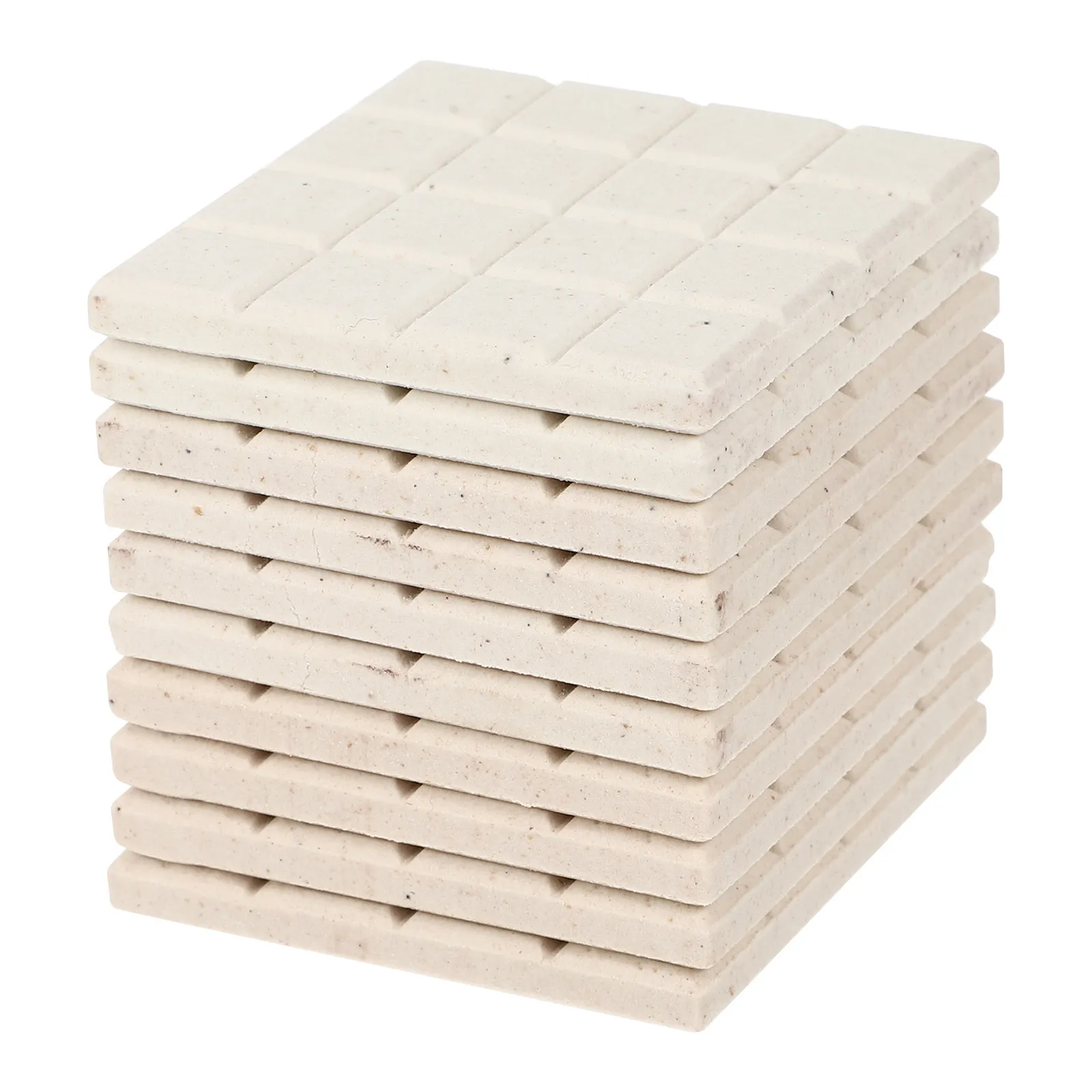 10Pcs Aquarium Coral Holder Ceramic Breeding Bases for Coral Frag Mount Fish Tank Support High Durability Fish Tank Rack