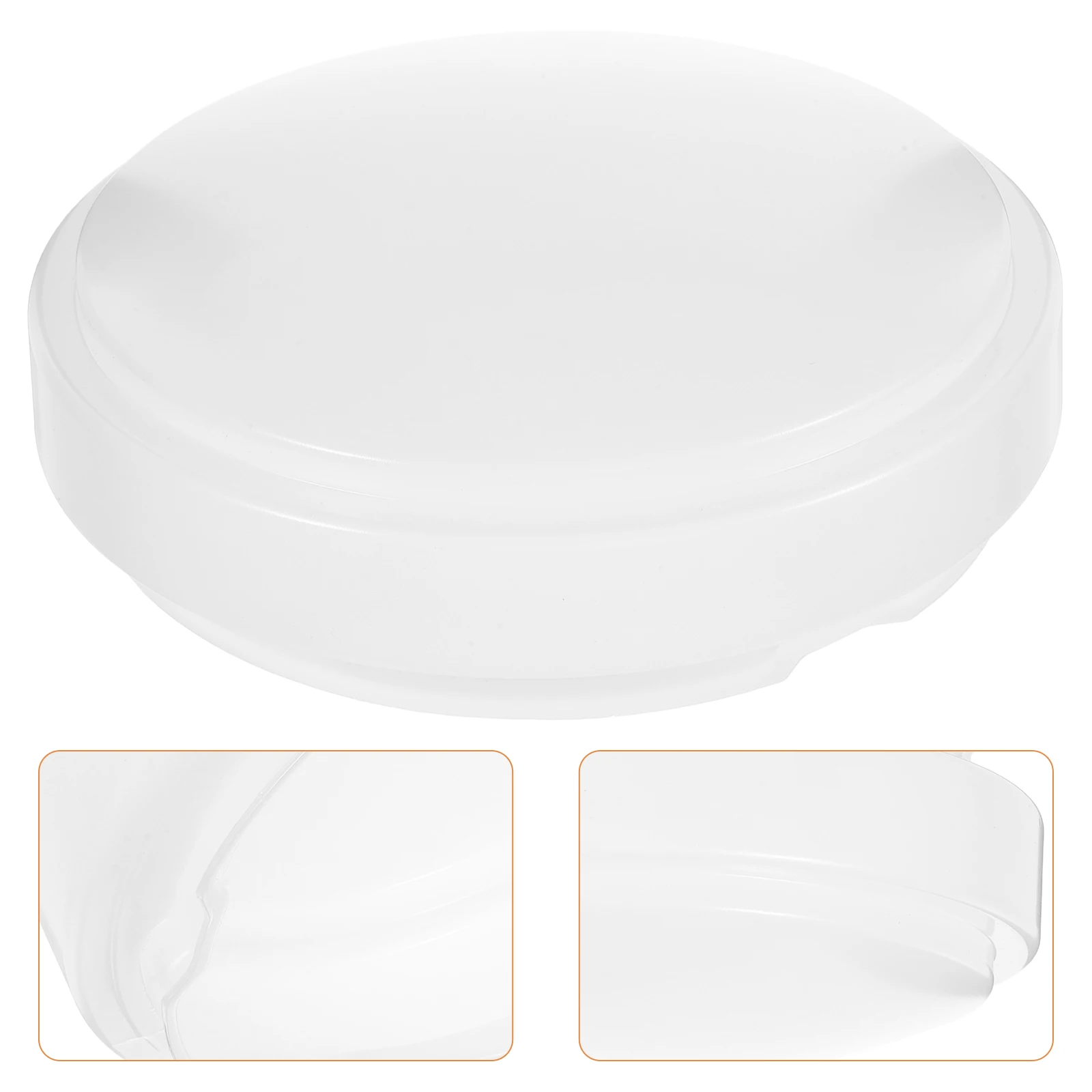 Round LED Ceiling Light Shades Robust Material Stylish Design Flush Mount Bathroom Bedroom Kitchen Lampshades Modern Decor