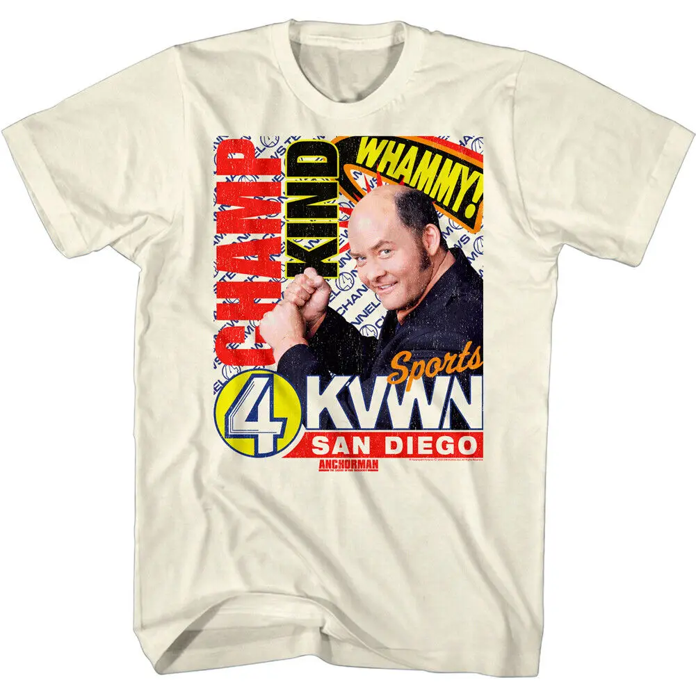 Anchorman Champ Kind Sports Men'S T Shirt Whammy Legend Of Ron Burgundy