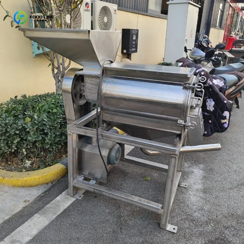 Mango Pitting and Pulping Machine Multi‑Fruit Pulping Processing Equipment For Factory FL Customized