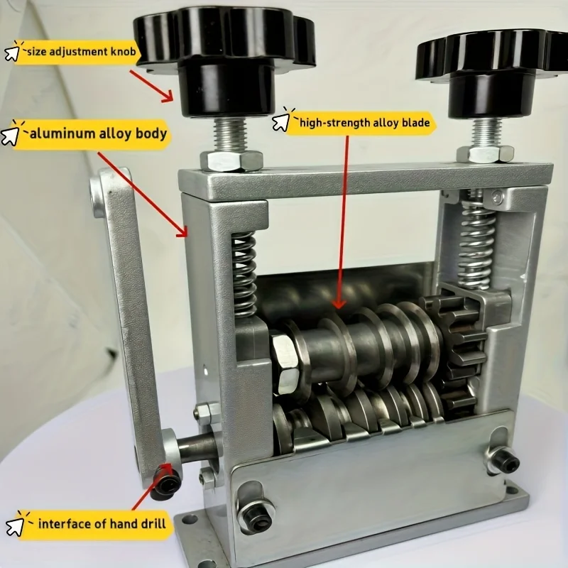 

Wired hand wire stripping machine Porous wire stripping machine Cable wire peeling and peeling device，wire stripping tool