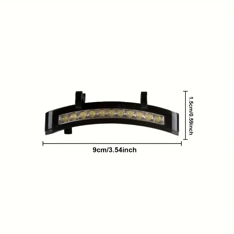 Outdoor LED Hat Clip Light Super Bright Headlamp Clip on Cap Hat Torch for Fishing Camping Hunting image 5
