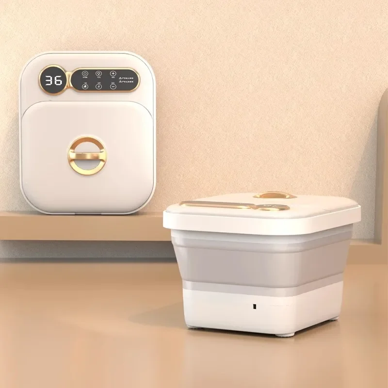 Customizable Folding Foot Bath Home Remote Control Electric Massage