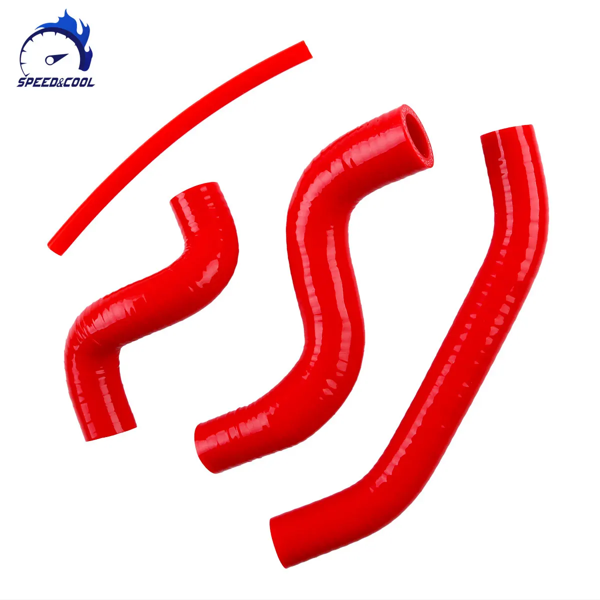 

For 2023-2024 KTM 450 SX-F SXF Husqvarna FC450 FC 450 Silicone Radiator Coolant Hose Pipe Kit