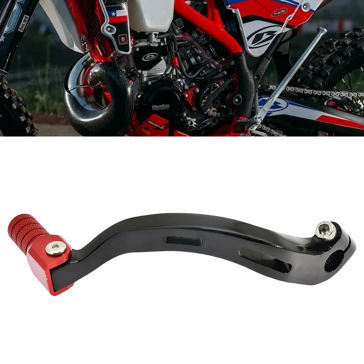 

Motorcycle CNC Gear Shifter Shift Lever Pedal For Beta RR250 RR300 RR350 RR400 RR450 RR520 Xtainer300 2010-2020 Enduro Dirt Bike