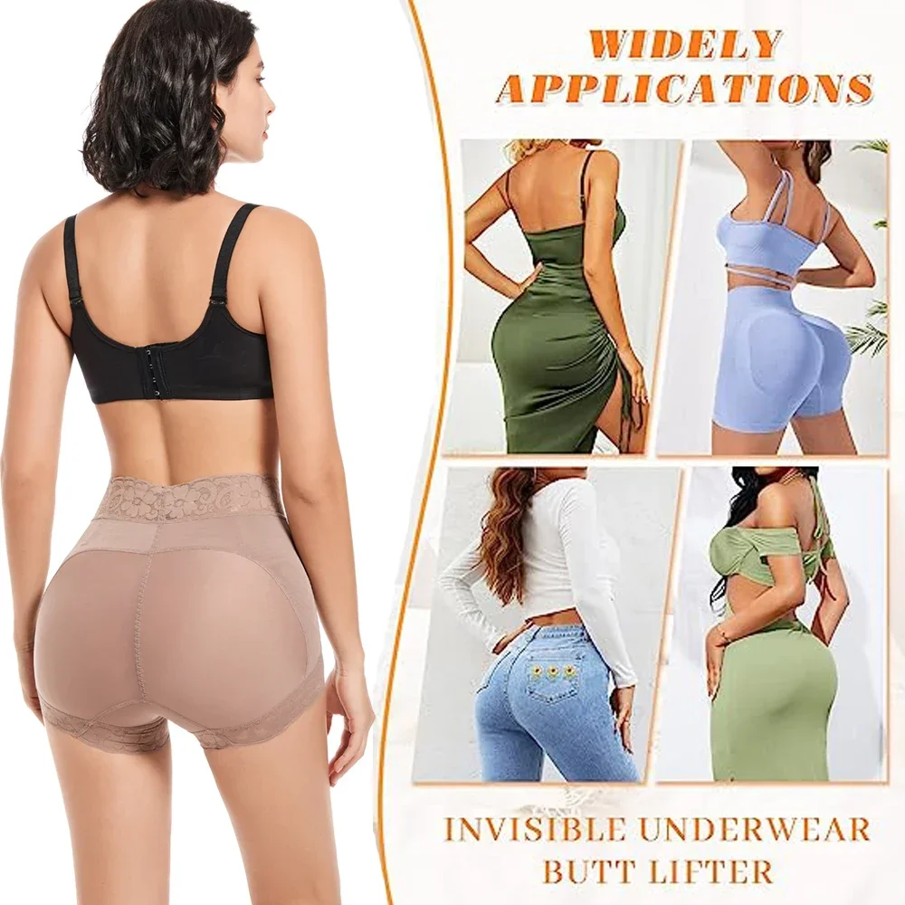 Kadınlar için kalça kaldırıcı ganimet karın kontrol Shapewear külot kuşakları kalça ve kalça dolgular ile azaltılması ve şekillendirme