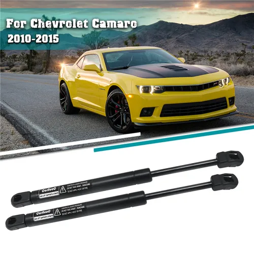 Resortes de soporte de elevación de maletero y portón trasero para Chevrolet Camaro 2010, 2011, 2012, 2013, 2014, 2015, varilla amortiguadora de resorte de Gas, 2 unids/set por juego