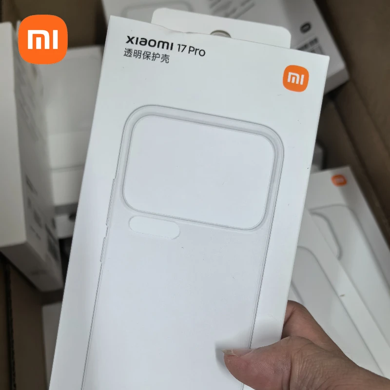 original official Xiaomi 17 case/ 17pro Xiaomi 17 Pro Max Transparent protective case High brightness and transparency
