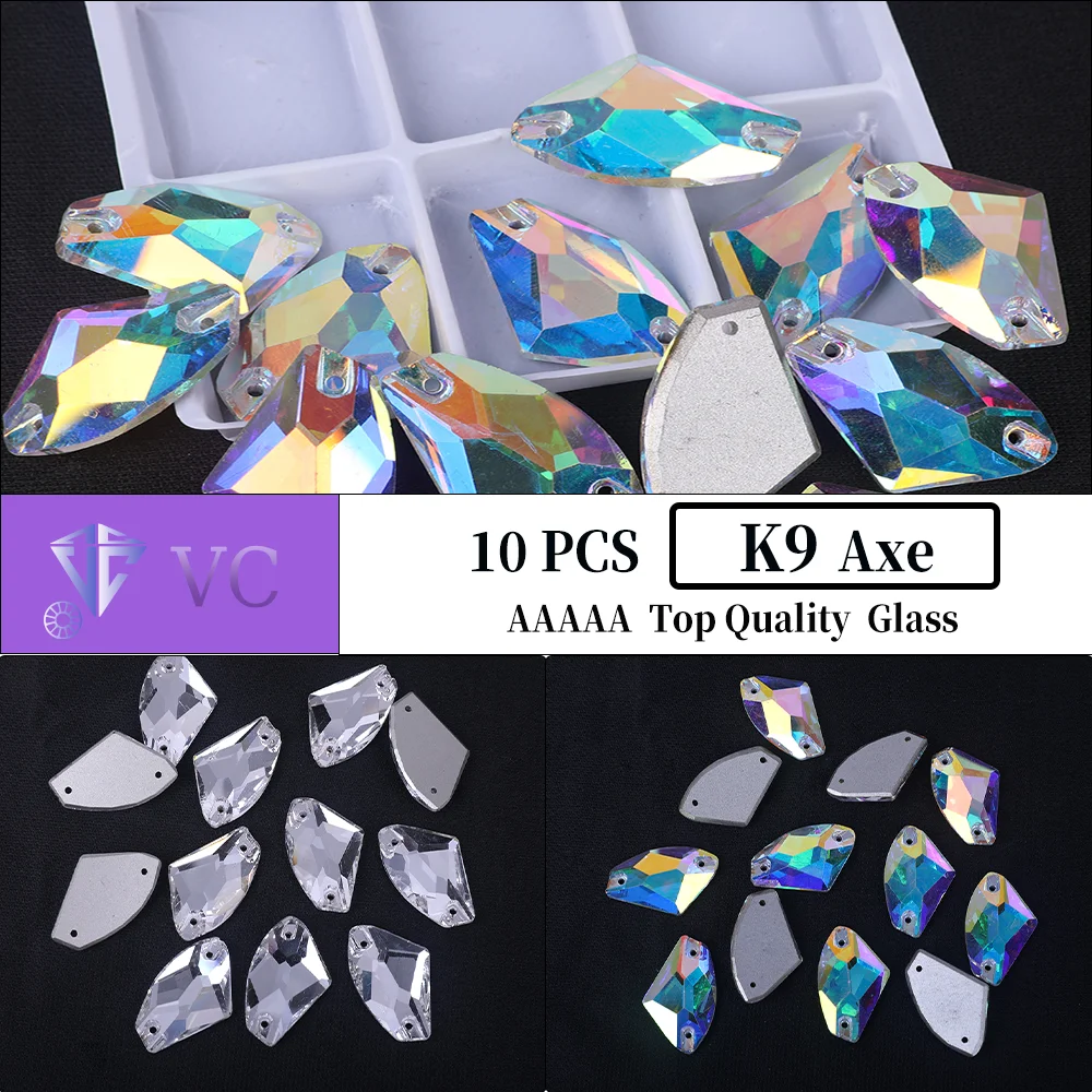 Vc 10Pcs K9 Crystal… - image