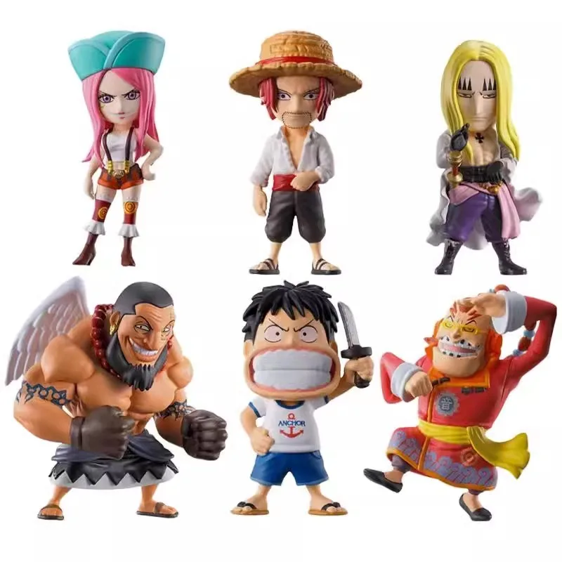 

В наличии оригинальная подлинная BANDAI Monkey D. Luffy Shanks Gacha, аутентичная коллекционная модель, анимационный персонаж, игрушка, праздничные подарки