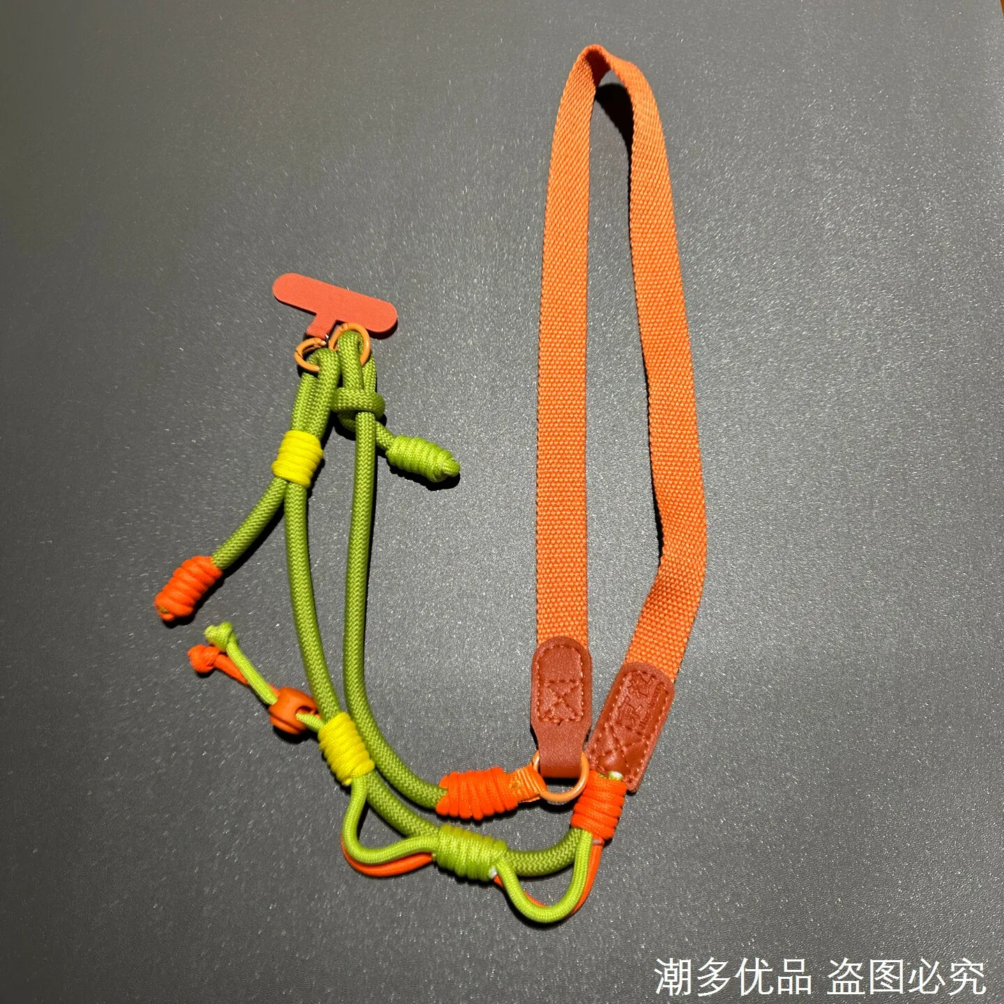 Handmade Mobile Phone Lanyard Crossbody Adjustable Men's and Women's Halter Outdoor Portable Multi-Purpose Shoulder Anti-Theft