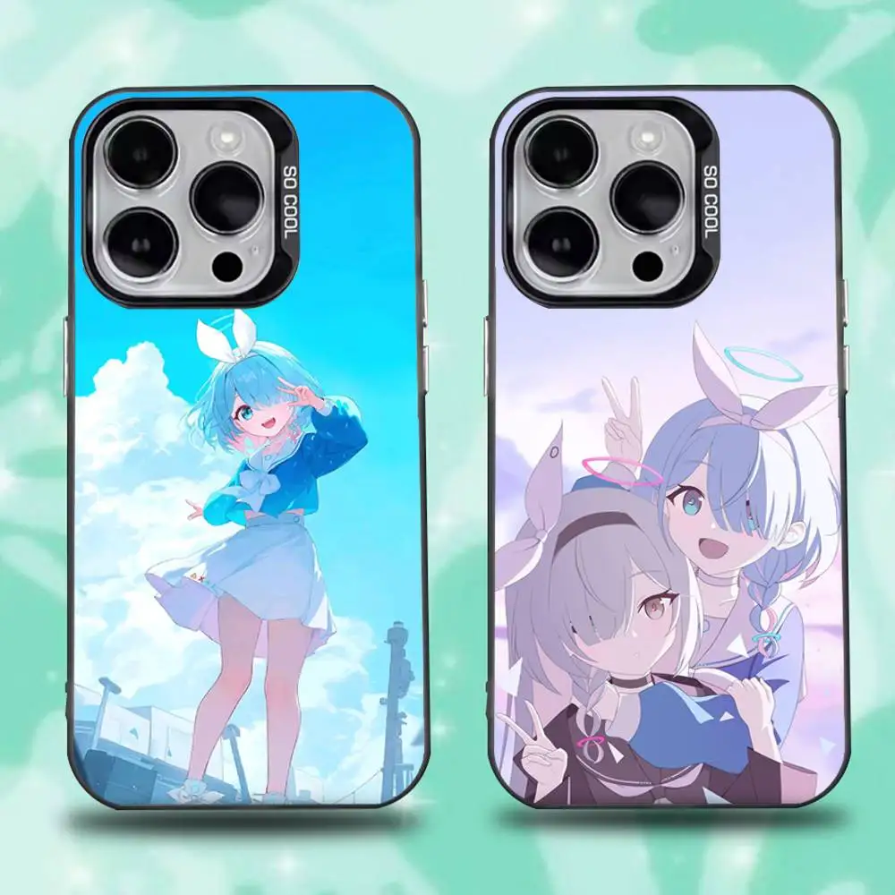 

Blue A-Arona A-Archive Phone Case For iPhone 16,15,14,13,12,11,Mini,Pro,E,SE4,XS,MAX Black Candy Matte Cover