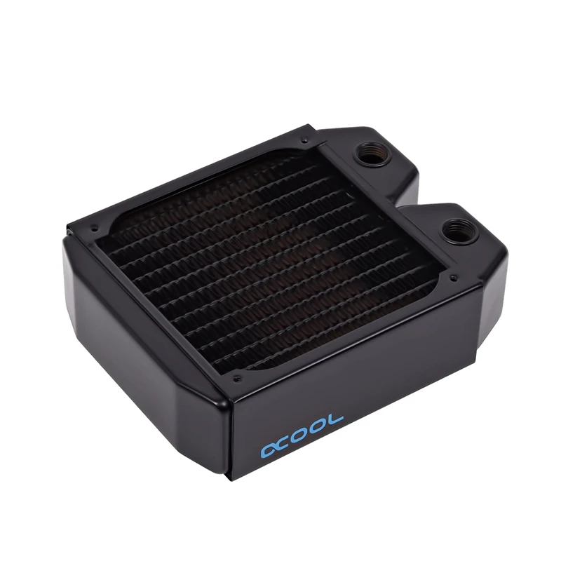 Alphacool NexXxoS XT45  Full Copper 120mm Radiator,157x124x46mm,Computer Liquid Loop Build  Water Cooling Thick Radators