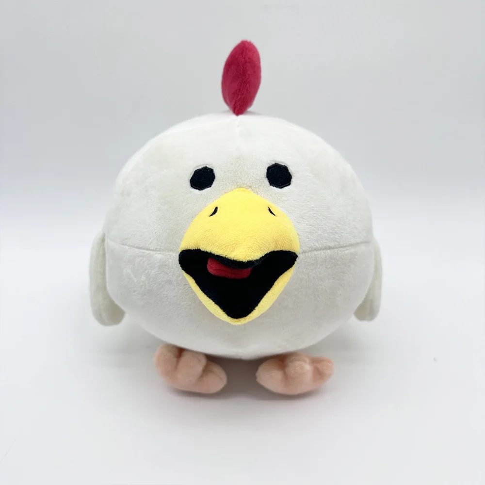 Muñeco de peluche con forma de pistola de pollo de 26cm, almohada suave y cómoda, decoración de dormitorio, muñeco compañero para dormir, amigo, regalo de Navidad