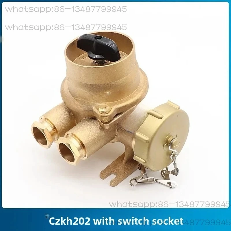 Copper with switch socket CZKH202 - 1/2/3/4/5