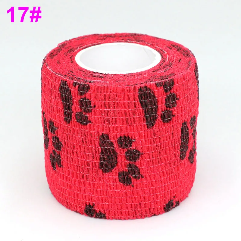 Selbstklebender Verband 4,5 m Sportwickelband – elastisches kohäsives Klebeband für Muskel-, Knie-, Knöchel-, Handgelenkstütze und Haustier-Erste Hilfe – Detail 16
