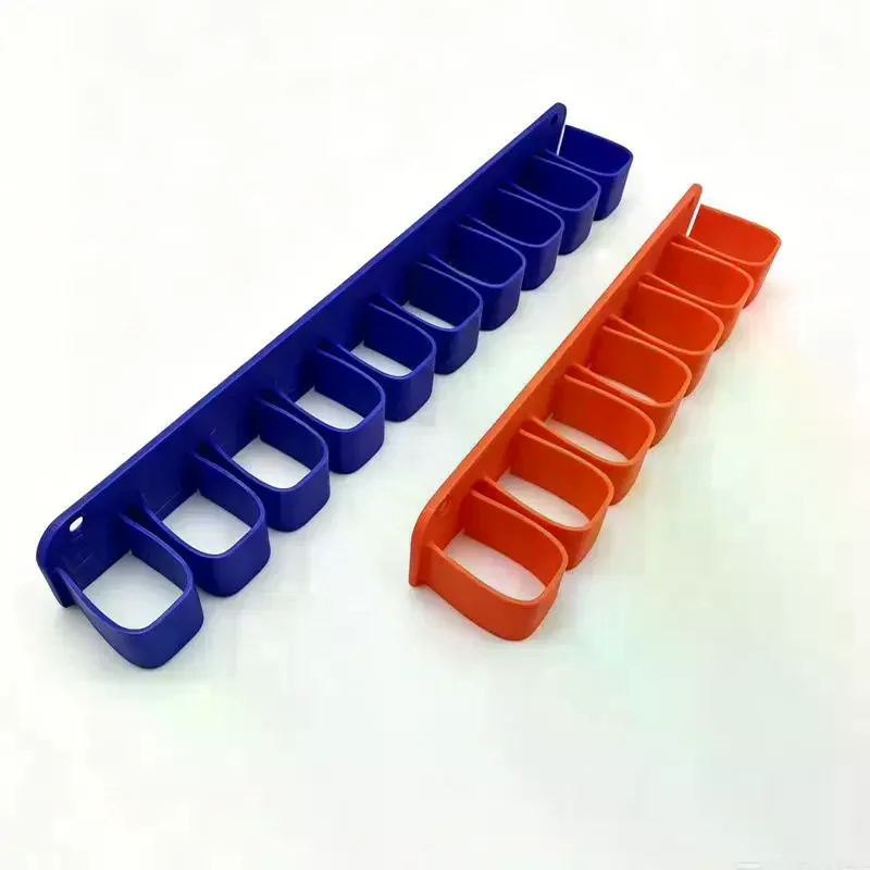 Wall Mounted Plastic Wrench Organizer With 7/10 Slots Durable For Garage Workshop Tool Storage Home DIY Use