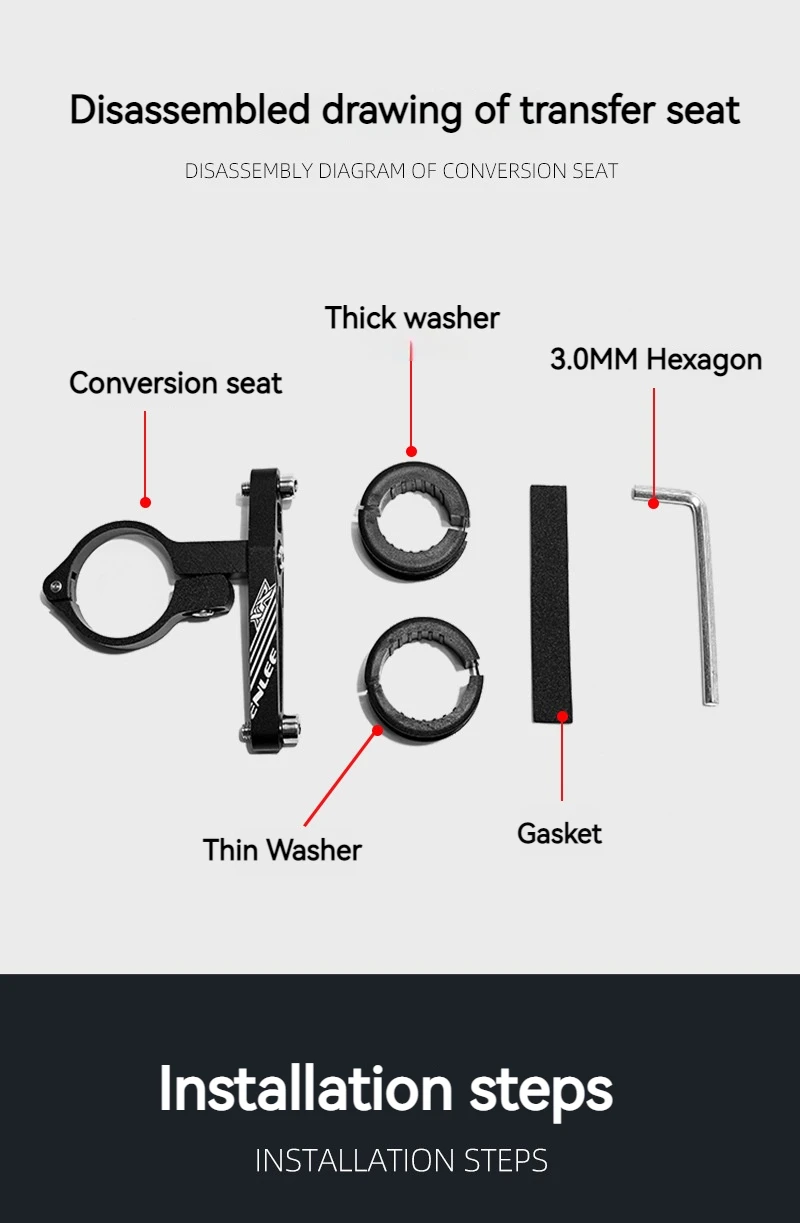 Fahrrad Wasser Flasche Halter Adapter Radfahren Flasche Käfige Rack Adapter Rennrad Halterung Umwandlung Sitz Fahrrad Zubehör – Detail 10