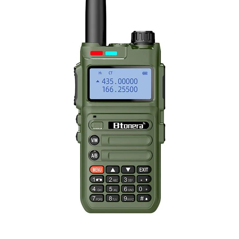 XDBT UV-K6 Walkie Talkie 5W Air Band Radio Tyep C Charge UHF VHF DTMF FM Scrambler NOAA Wireless Frequency Two Way CB Radio