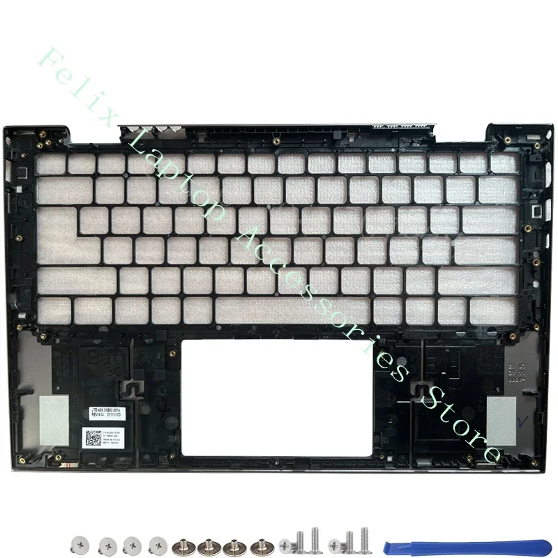 ل lnspiron 5410 5415 2 في 1 كمبيوتر محمول جديد LCD الغطاء الخلفي الغطاء الخلفي Palmrest العلوي استبدال الإسكان الفضة الذهب الأزرق #5