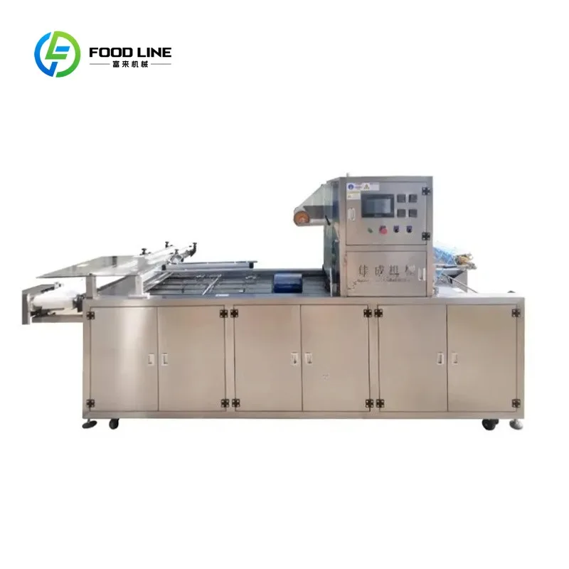 Customized Hit Trend Four Out Linear Modified Atmosphere Packaging Machine for Food Freshness Preservation