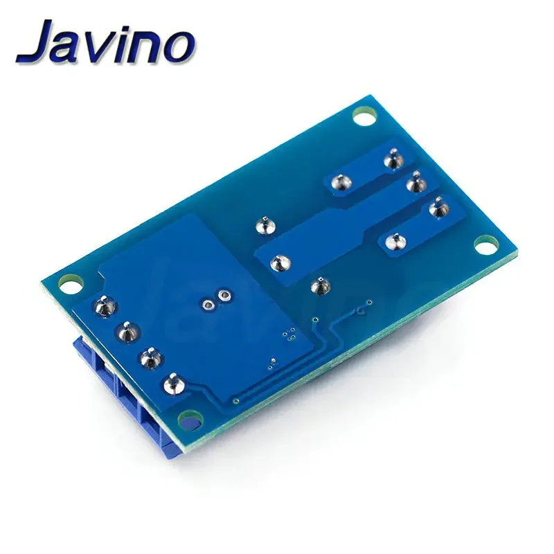 Single key bistable relay module automobile refit switch one key start stop self lock single chip microcomputer control 51