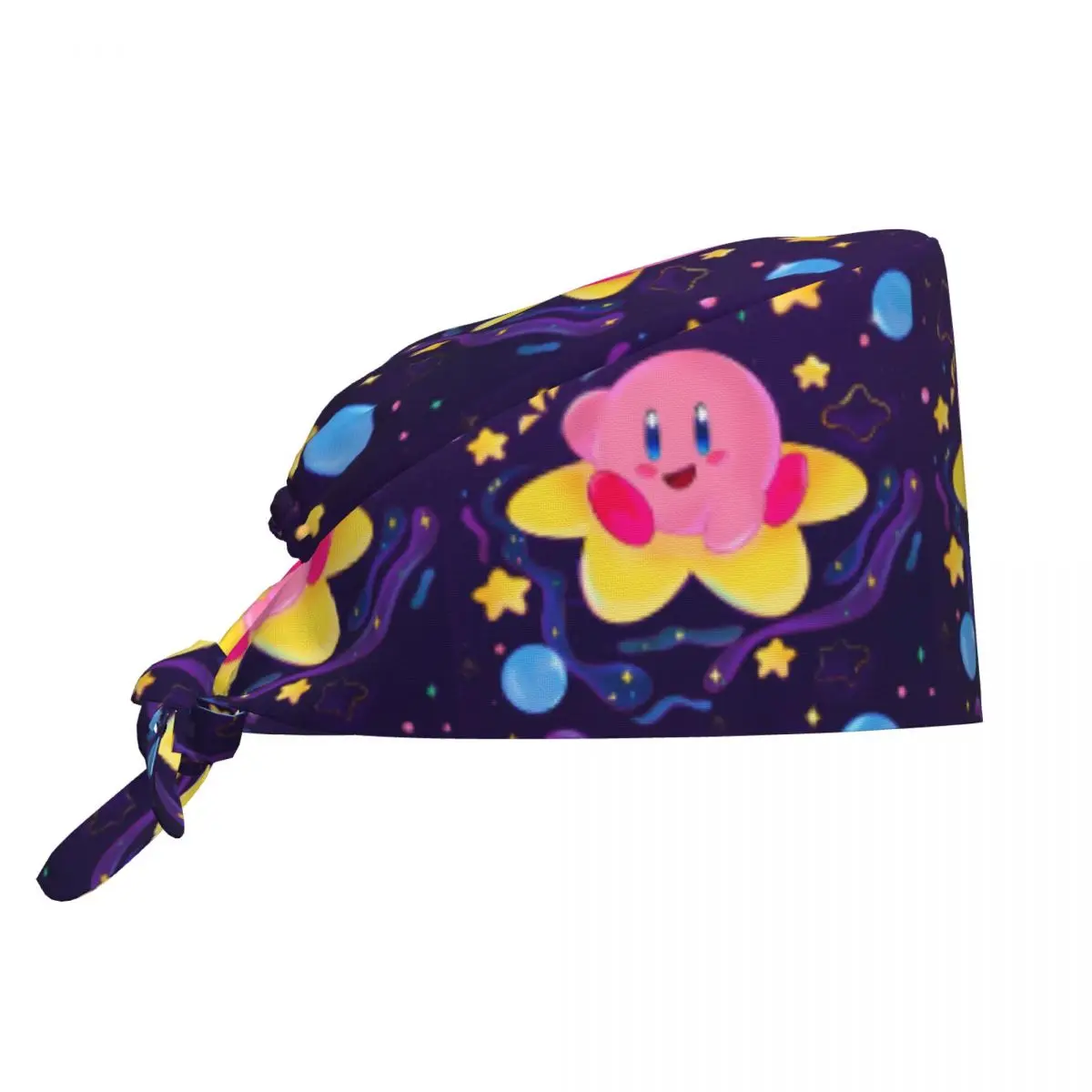 Maßgeschneiderte K-Kirbys Medizinische Personal-Mützen für Männer und Frauen, Kawaii Cartoon-Puppen-Kochmützen, OP-Hauben