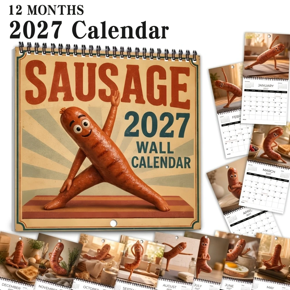 2027 Desk Calendar Large Writable Area Including U.S. Holidays Suitable as Ideal Gifts for Mothers Colleagues and Teachers