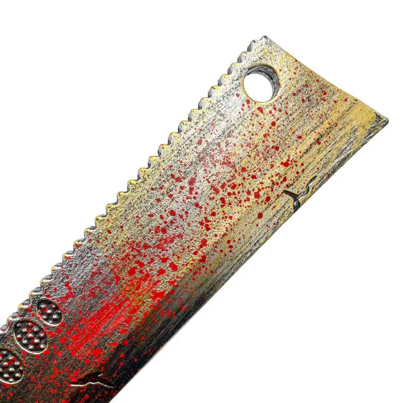 69 cm/27,17 in Halloween Machete Modell Requisiten Kunststoff Waffen Katana Ornamente Sammeln Cosplay Geschenk Party Supplies Outdoor Spielzeug