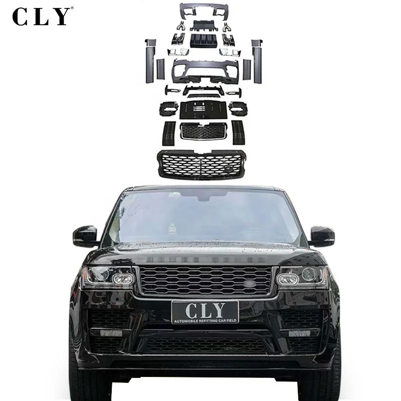 

CLY Automotive Parts Car Bumpers For Land Rover Range Rover Exclusive Facelift SVO Body kits Grille Diffuser Tips Door Panel