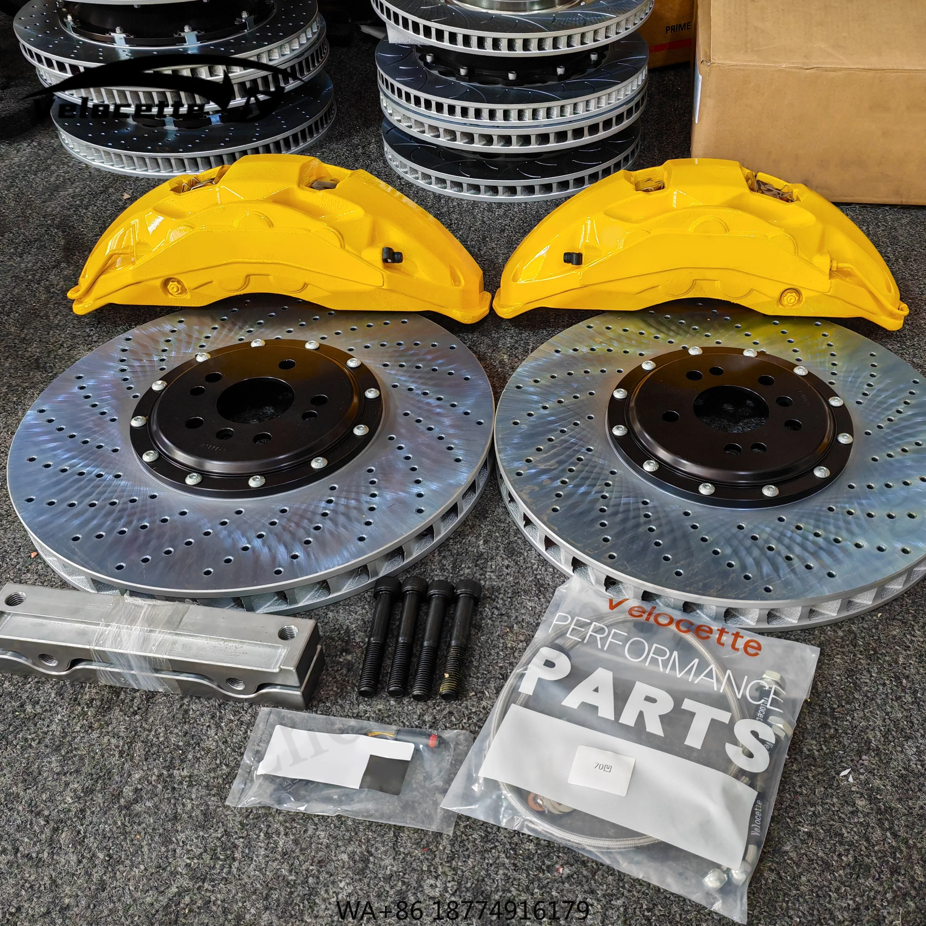 

Racing Car 10 Pistons 10 Pot for Akebono Brake Caliper 10n Brake Caliper for XJ Model X CT6 XT6