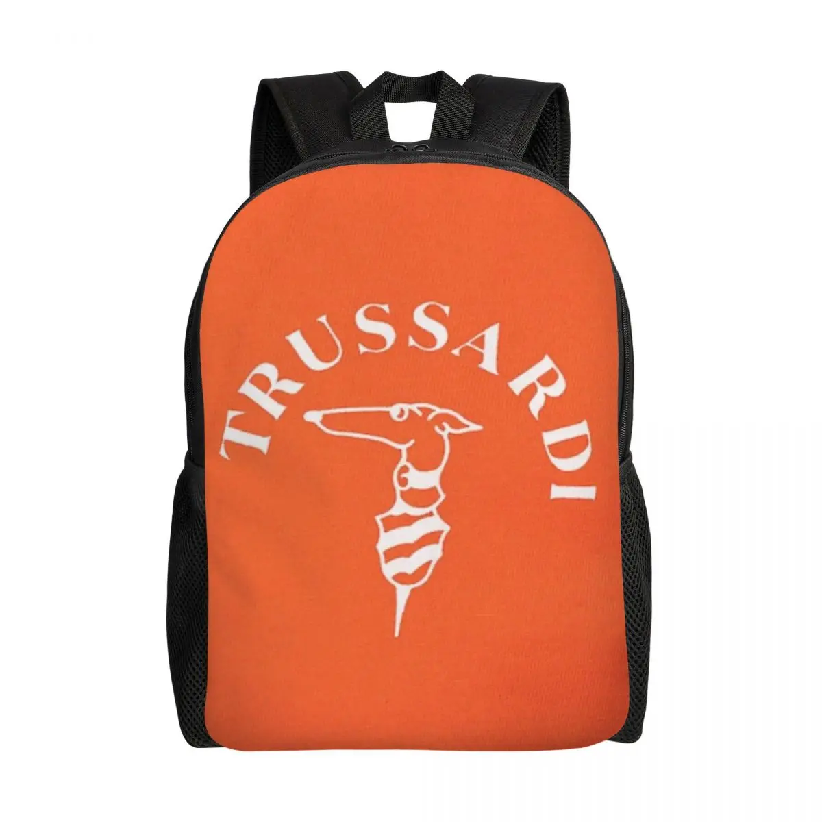 Personalized Trussardis Logo Backpacks Women Men Basic Bookbag for College School Bags