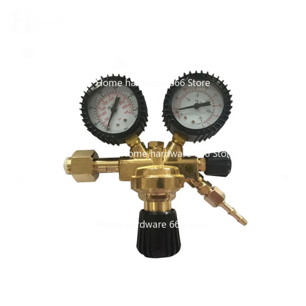 Italian European Style Old Carbon Dioxide Argon All Copper Pressure Reducer W21.8