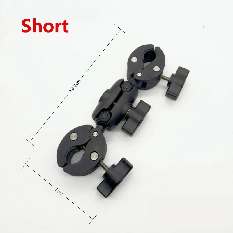 Double Super Clamp Camera Mount Magic Socket Arm Bracket for Umbrella Pole Monitor Photography Reflector Studio Accessories
