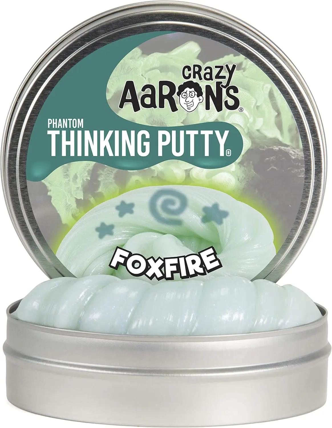 

Glowing Sparkle Putty in 4" Tin - Soft Texture, Never Dries Out