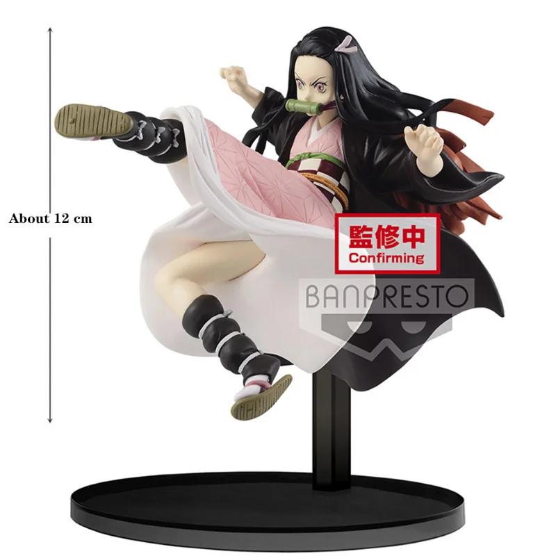 In stock Bandai Original  Demon Slayer Vibration Stars Kamado Nezuko  Action Figure Toy  Figurine Toys Model halloween gift