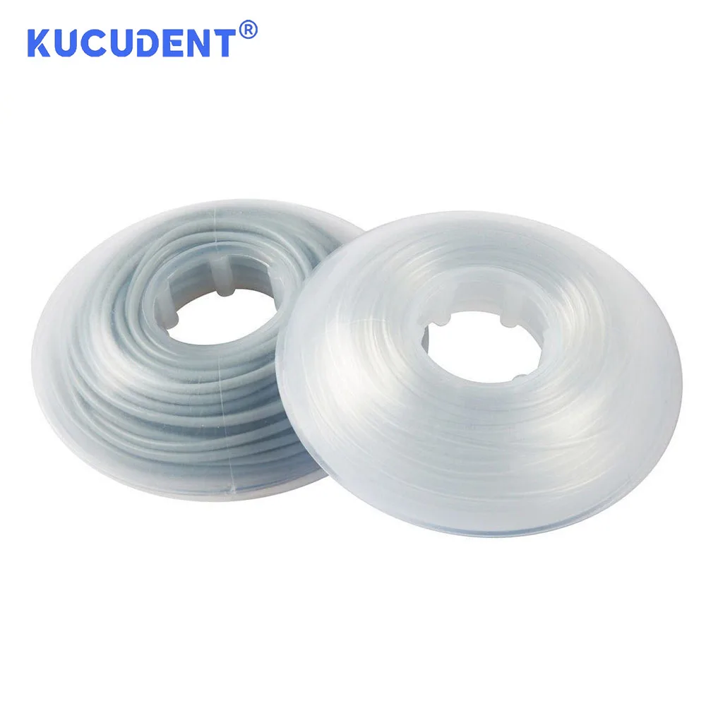 KUCUDENT 1 Roll Dental Orthodontic Archwire Sleeve Wires Plastic Elastic Protective Tube Tissue Guard Dentistry Lab Tools