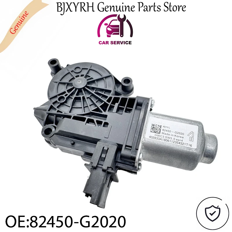 82450G2020 Left Driver Side Power Window Motor with Auto Up & Down for Hyundai Ioniq 2017-2022 OEM 82450-G2020