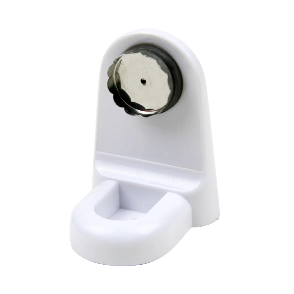 

1pc Bathroom Magnetic Soap Holder Kitchen Container Dispenser Wall Attachment (White) stainless steel soap holder