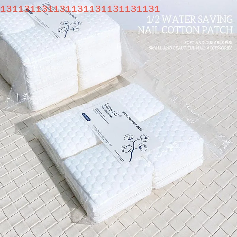 200/500 pezzi tampone di cotone per unghie rimozione smalto gel pulito tovaglioli per manicure salviette senza pelucchi detergente in cotone tamponi di carta strumento per vernici
