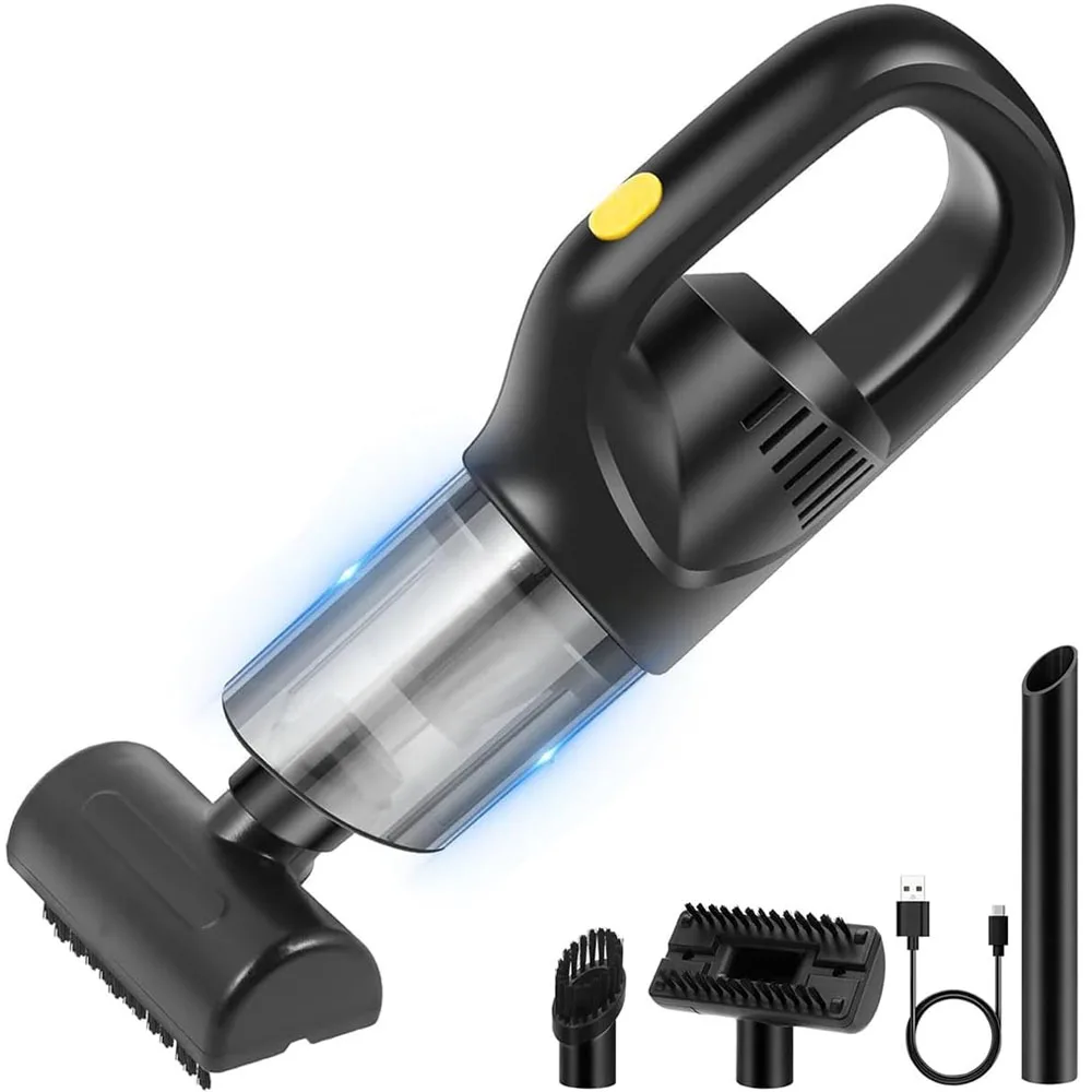 

120W Auto Vehicle Air Dust Collector 50000PA Strong Suction Wireless Handheld Car Vacuum Cleaner 2000mAh Portable Clean Machine