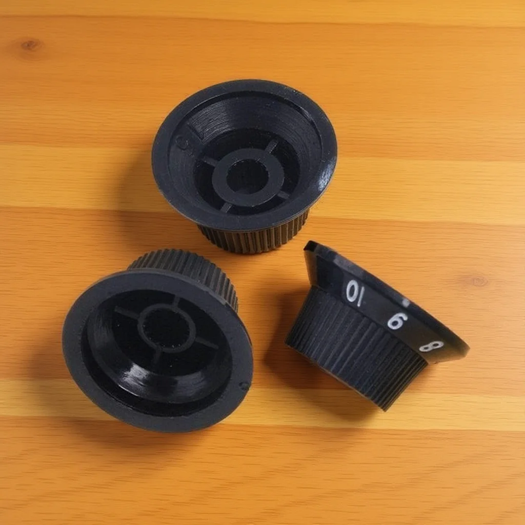 

3Pcs Black Guitar Volume Knobs Plastic Tone Control Replacement for Tl Electric Bass Rotary Accessories Guitar Tone Knobs
