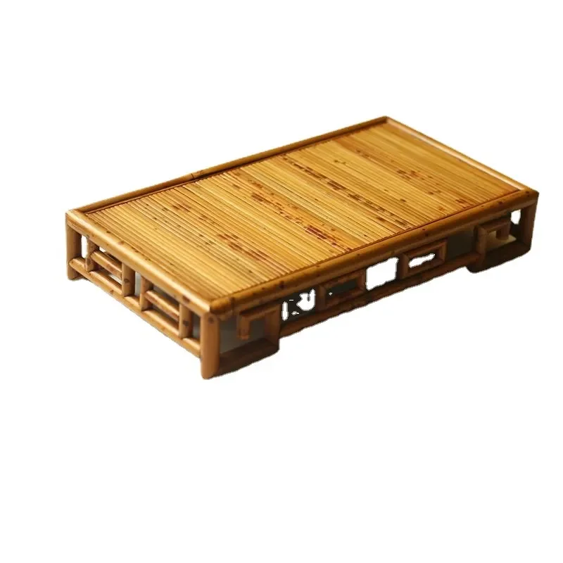 for  Bamboo Small Dry Brewing Table Handmade Pot and Cup Tea Ceremony Accessories Kung Fu Tea Set