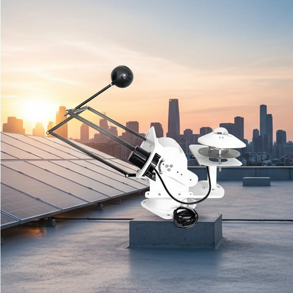 2026 Solar Energy and Meteorological Built-in GPS Receiver Fully Automatic Sun Tracker Solar Radiation Tracking System