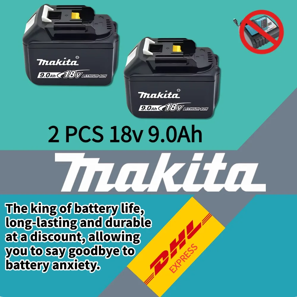 

Новая оригинальная литиевая батарея Makita 18 В, 6,0 Ач, сменная аккумуляторная батарея, подходит для электроинструментов Makita