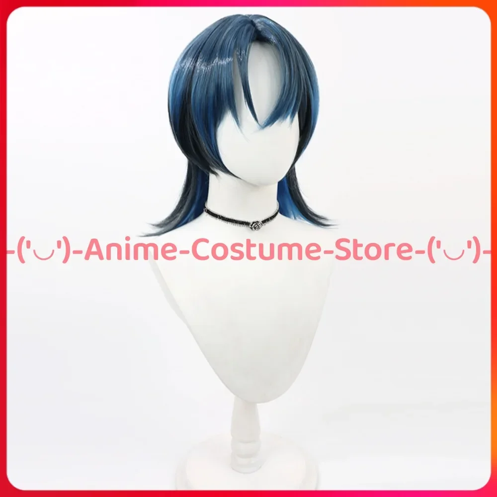Hololive VTuber Hokusei Ao Cosplay Wig Anime Game Character Halloween Carnival Party Costume Wigs Heat Resistant Synthetic Hair