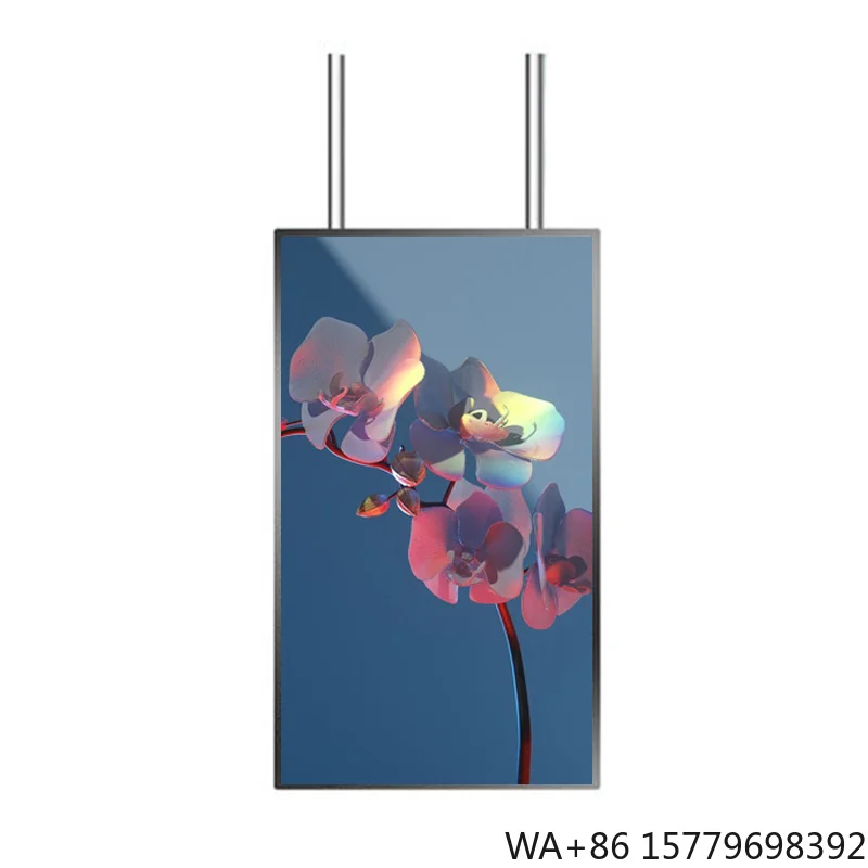 

65 Inch High Brightness Digital Signage Android Window Cable Connect Digital Menu Board Outdoor Viewable