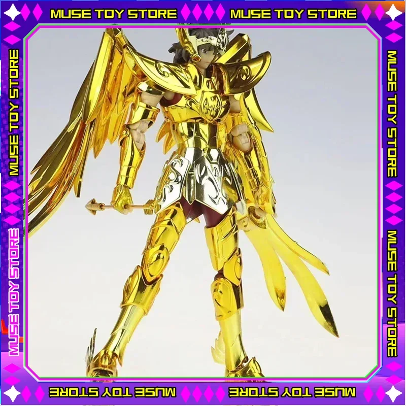 

In Stock CS Model Saint Seiya Myth Cloth EX 2.0 Sagittarius Aiolos 24K/OCE Gold Knights of Zodiac Metal Armor Action Figure Gift