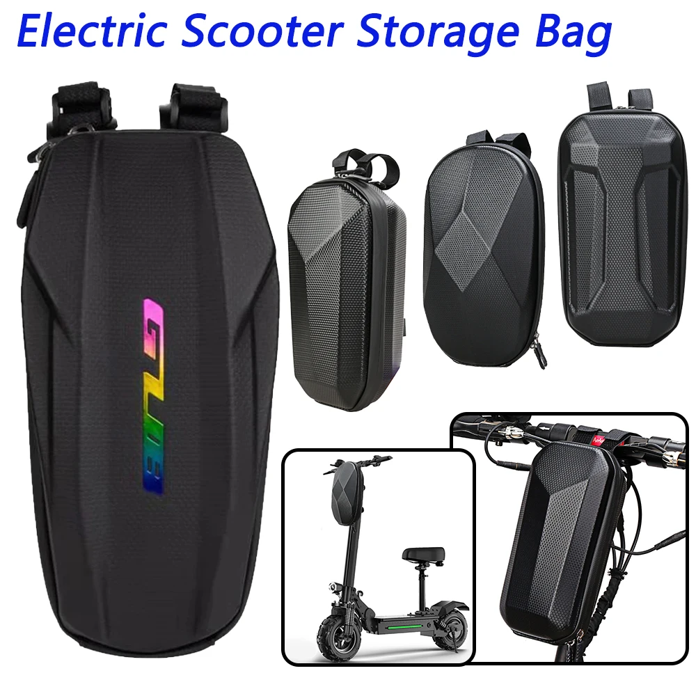 Electric Scooter EVA Zipper Head Storage Bag Waterproof Hanging Package Organizer Pouch for M365 PRO 2 Kugoo M4 Pro Kick Scooter